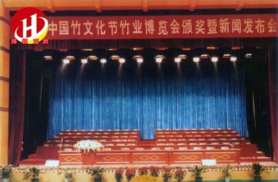 北京次渠鵝絨舞臺(tái)幕布加工廠